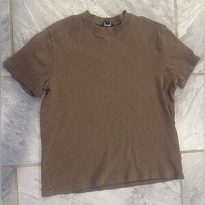 Banana Republic Mens Brown Cotton Tee Shirt Size Large